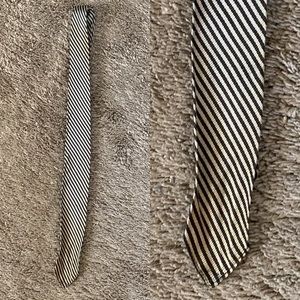 FINAL PRICE $10 VTG 70’s Punk Rock Slim Jim Striped Tie City Store New York
